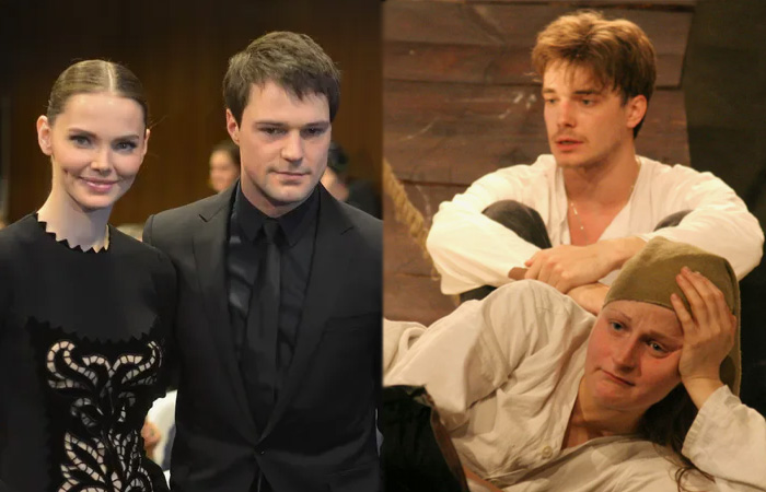 Боярская и Матвеев с бывшими партнерами. Боярская и Матвеев с бывшими партнерами.