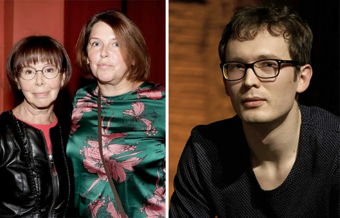 Евгения Симонова с дочкой Зоей (слева на фото), Андрей Кайдановский (справа на фото). Евгения Симонова с дочкой Зоей (слева на фото), Андрей Кайдановский (справа на фото).