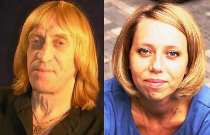 Виктор Авилов и старшая дочь. Виктор Авилов и старшая дочь.