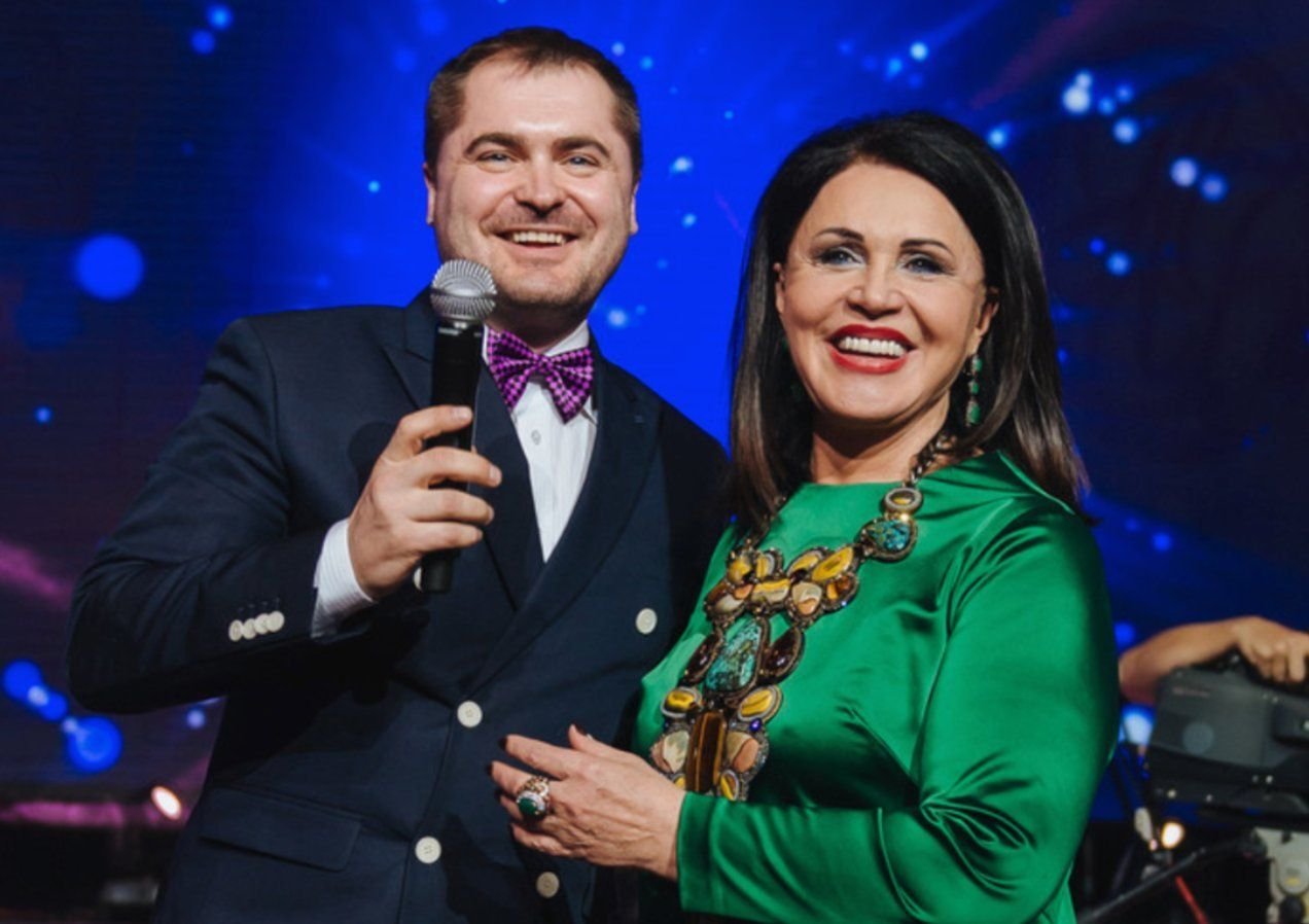 Надежда Бабкина и Евгений Гор. Надежда Бабкина и Евгений Гор.