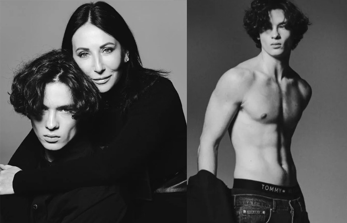 Алика Смехова с младшим сыном, Макаром. Алика Смехова с младшим сыном, Макаром.