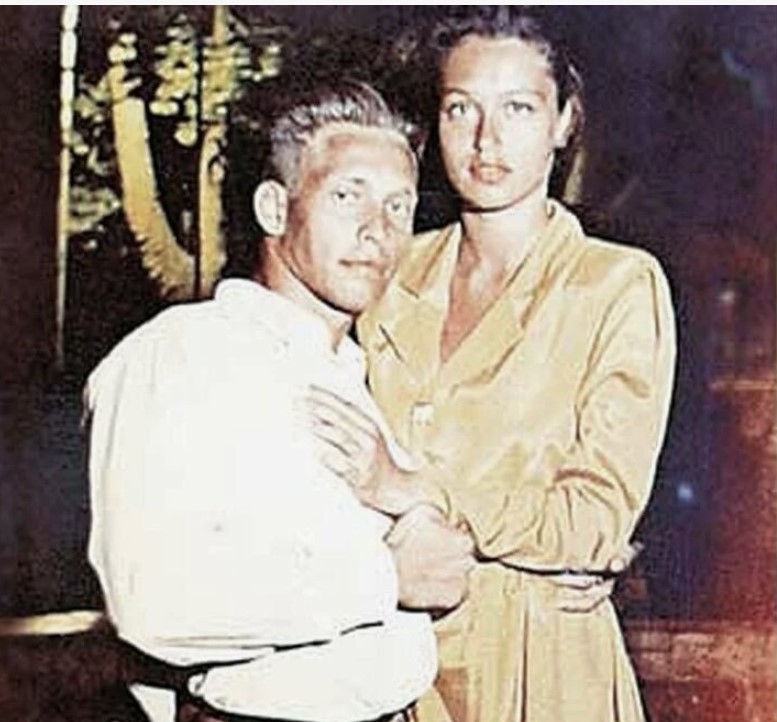 Сергей Глушко с первой женой, Еленой.