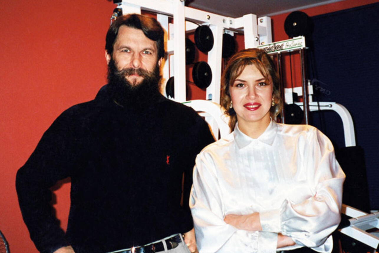 Вера Сотникова с Юрием Никольским.