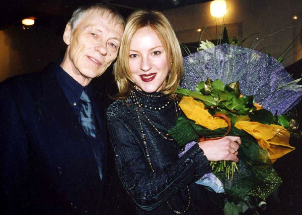 Илья Былинкин с дочкой Сашей.