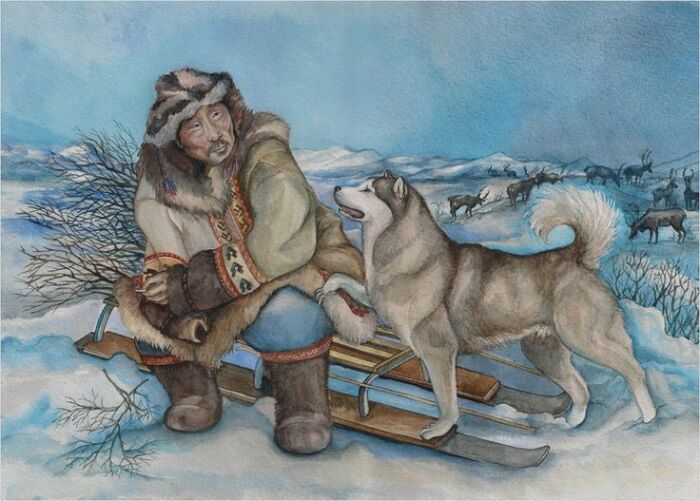 Чукчи считают, что мужчина не должен встречать последний миг в постели.