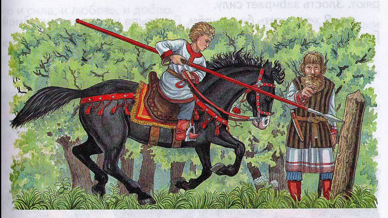 Дети учились ловко ездить верхом.