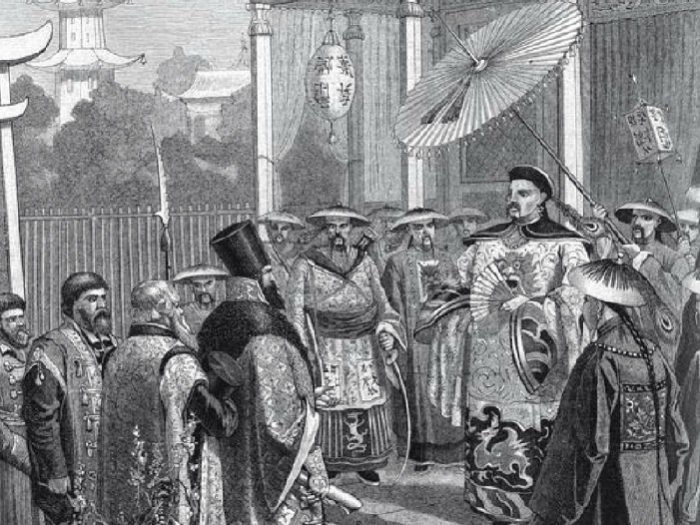 Русские послы в Китае. / www.historyrussia.org Русские послы в Китае. / www.historyrussia.org