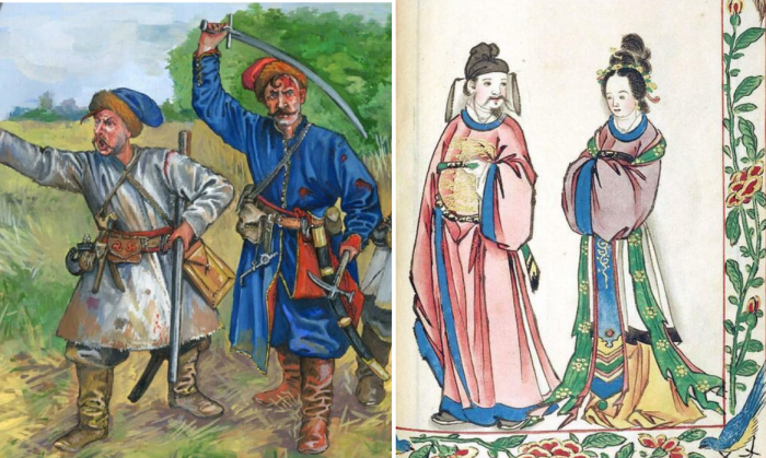 Первые встречи с китайцами на Руси произошли в 17 веке. Первые встречи с китайцами на Руси произошли в 17 веке.