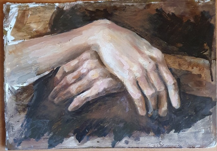 Правая рука, десница, считалась символом силы и истины. Правая рука, десница, считалась символом силы и истины.