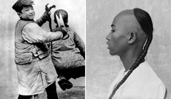 Почему китайских мужчин заставляли носить косу под угрозой казни, и Как они выкручивались