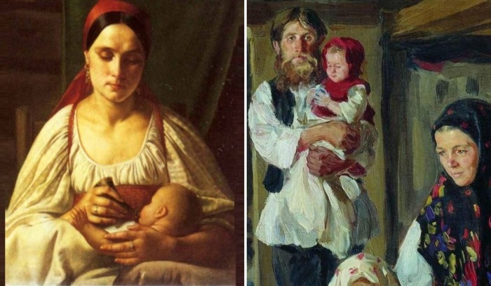 Как на Руси мужчины помогали роженицам, что такое обряд «кувалда» и мужская беременность 