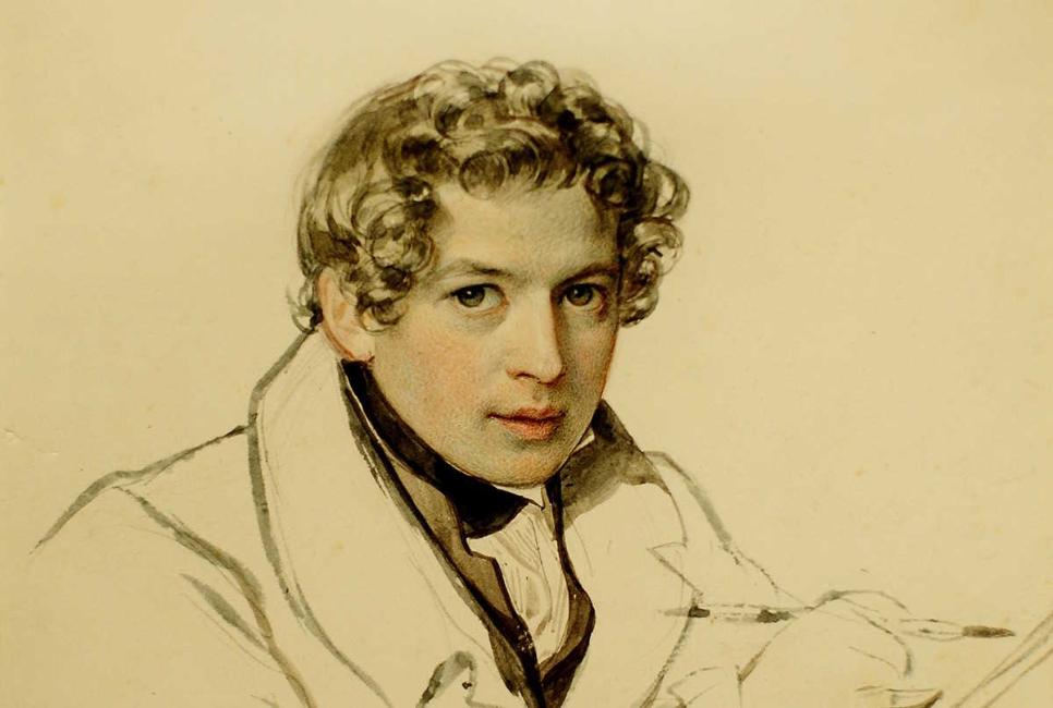 Самойлова познакомилась с Брюлловым, когда он был уже известным художником.