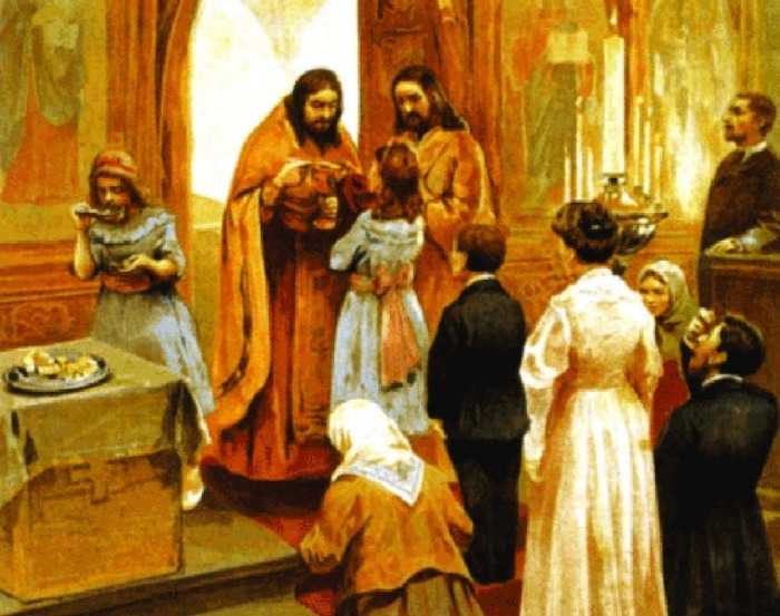 Нельзя было причащаться, если накануне у супругов была близость. Нельзя было причащаться, если накануне у супругов была близость.