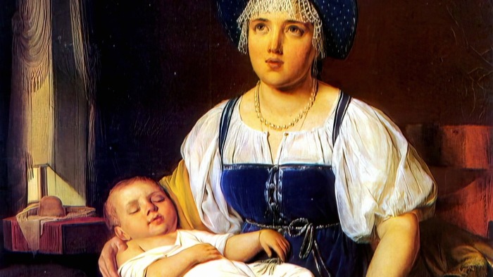 В течение шести недель после родов женщину считали «нечистой». В течение шести недель после родов женщину считали «нечистой».