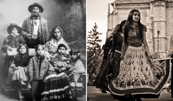 По цыганским поверьям скверна стекает вниз по женскому телу.