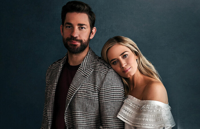 Джон Красински и Эмили Блант. / Фото: Пинтерест Джон Красински и Эмили Блант. / Фото: Пинтерест