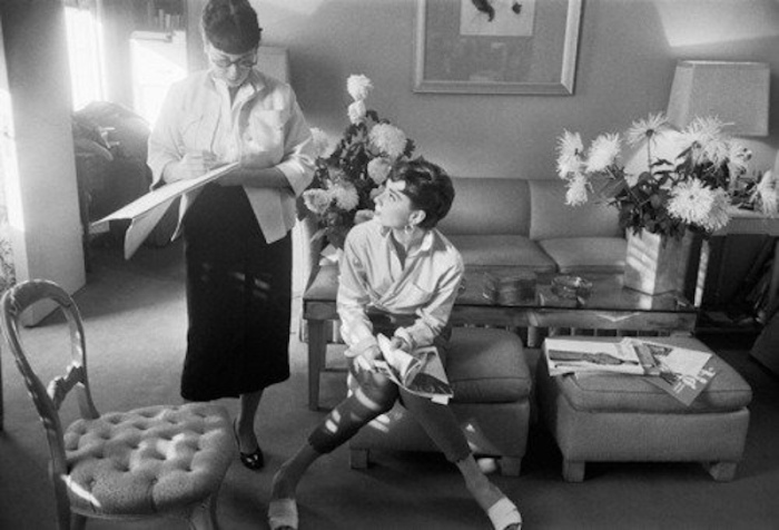 Эдит Хэд и Одри Хепберн