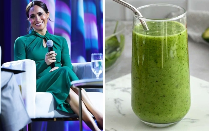 Меган Маркл пьет смузи, хоть и не очень их любит