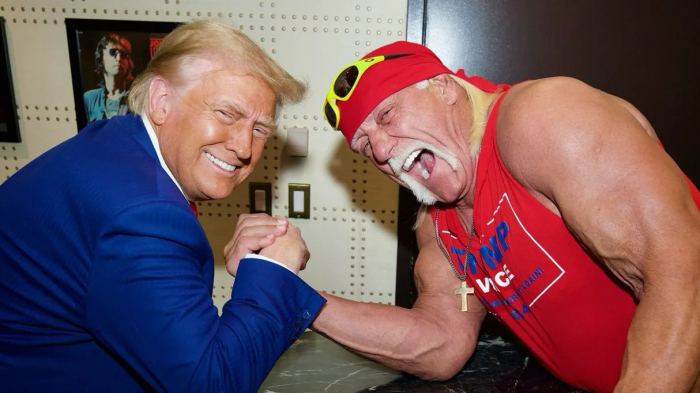 Халк Хоган и Дональд Трамп