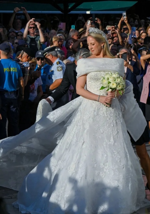 Wedding of Princess Theodora and Matthew Kumar. / Photo: Getty Images