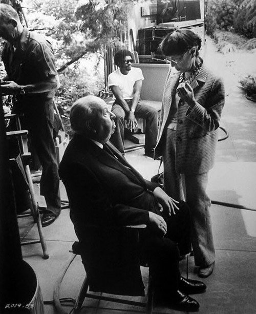 Эдит Хэд и Альфред Хичкок