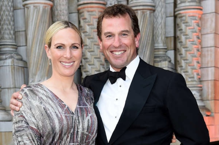 Зара Тиндолл и Питер Филлипс. / Фото: Antony Jones/Getty Images