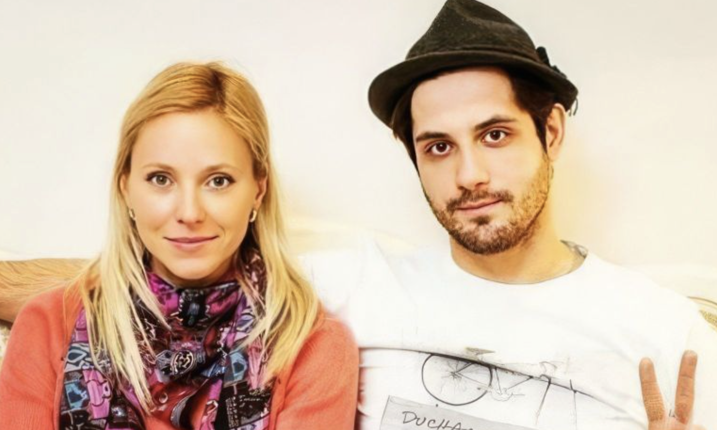 Марк Богатырев с девушкой Надеждой