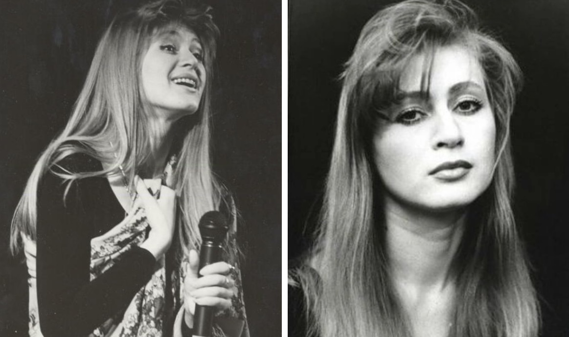 Вика Цыганова в молодости Вика Цыганова в молодости