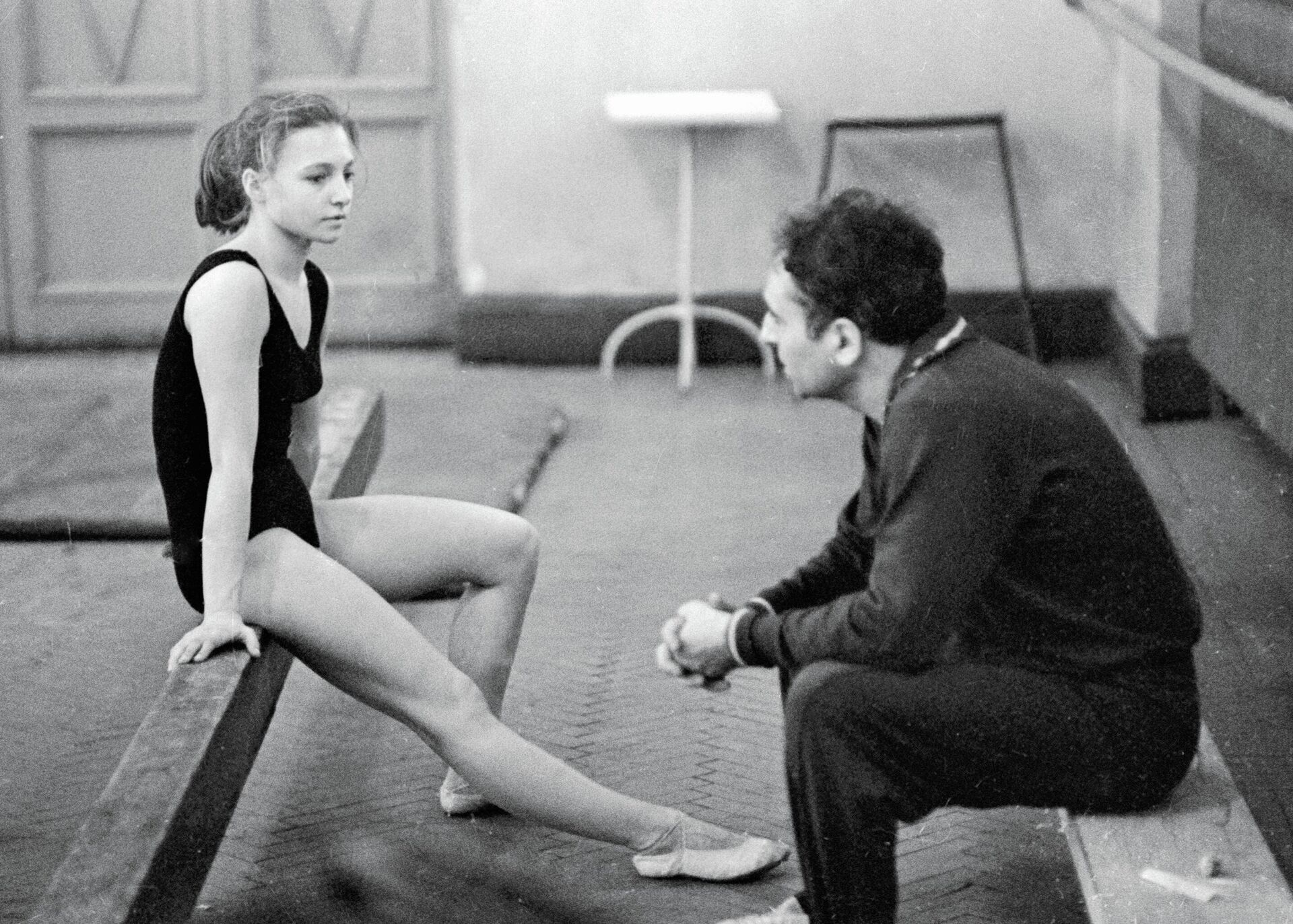 Наталья Кучинская на тренировке Наталья Кучинская на тренировке