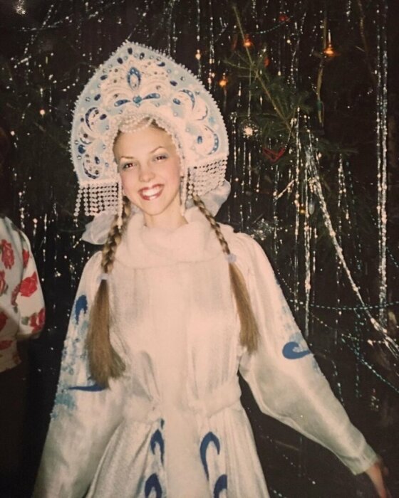 Надежда Сысоева в детстве./Фото.vk.com