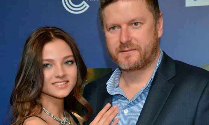 Алеся Кафельникова с отцом Алеся Кафельникова с отцом