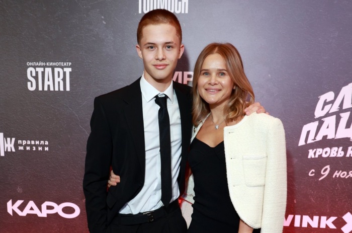 Леон Кемстач с мамой Леон Кемстач с мамой