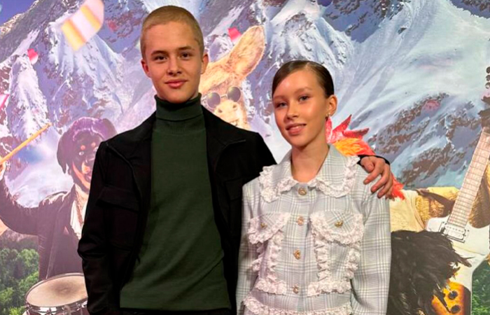 Леон Кемстач с Миланой Стар Леон Кемстач с Миланой Стар