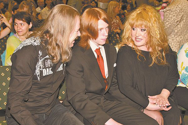 Никита Пресняков в детстве с Аллой Пугачевой