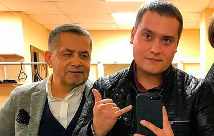 Николай Расторгуев и младший сын Николай Расторгуев