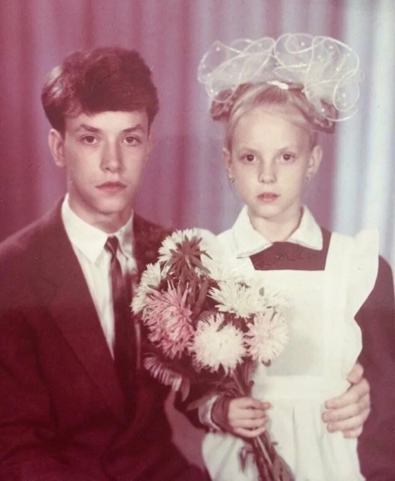 Надя Сысоева в детстве./Фото.eva.ru