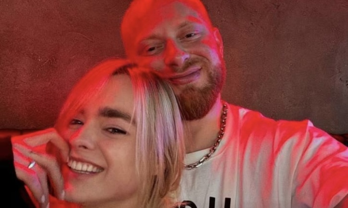 Леша Свик с блогером Марией Горячевой./Фото.furormedia.ru