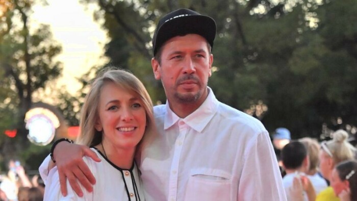 Мерзликин с женой Анной Мерзликин с женой Анной