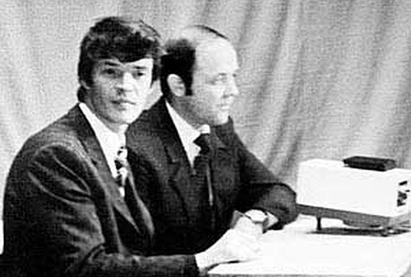 Станислав Пожлаков и Юрий Сенкевич