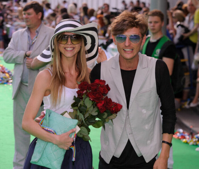 Надя Сысоева и Павел Воля./Фото.rustars.tv