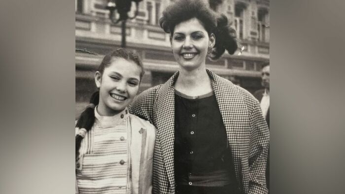 Янина Соколовская с мамой./Фото.uznayvse.ru Янина Соколовская с мамой./Фото.uznayvse.ru