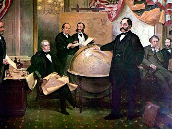 Продажу Аляски активно рекламировали. Продажу Аляски активно рекламировали.