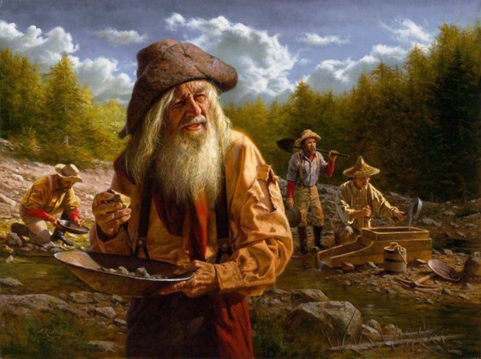 Американские старатели и русские колонисты мирно сосуществовали. Американские старатели и русские колонисты мирно сосуществовали.