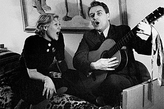 Любовь Орлова и Григорий Александров.