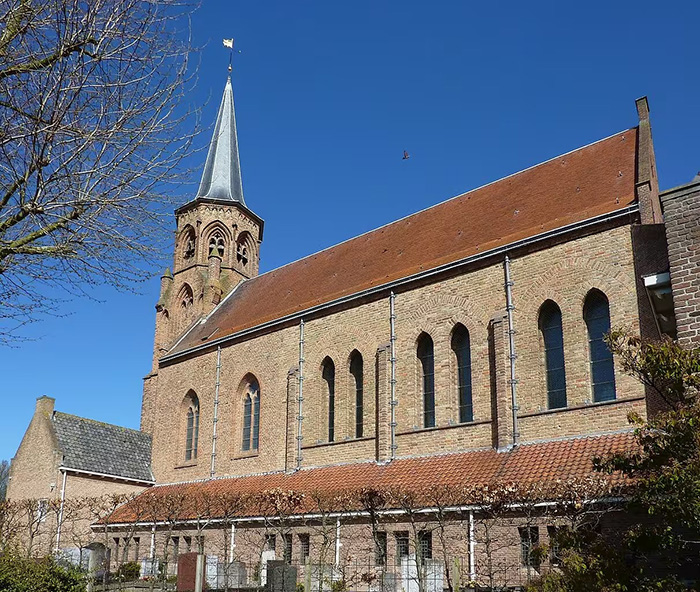 Церковь аббатства Абийкерк в Лоосдуйнене.