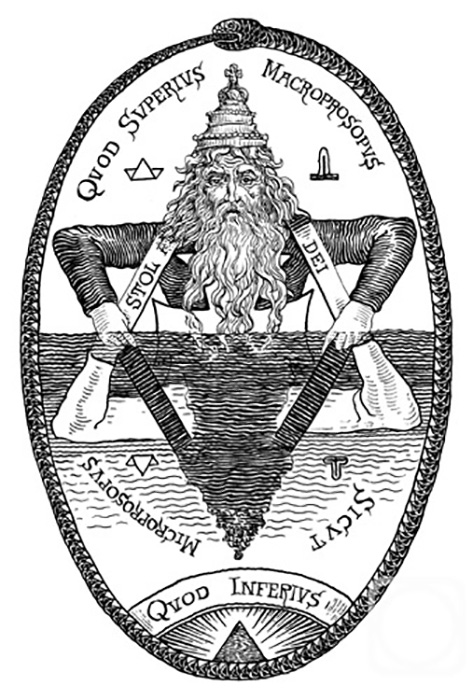 Бафомет. Копия рисунка Элифаса Леви. Бафомет. Копия рисунка Элифаса Леви.