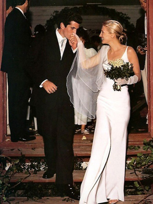 Свадьба Джона Кеннеди-младшего и Кэролин Бессетт. Свадьба Джона Кеннеди-младшего и Кэролин Бессетт.