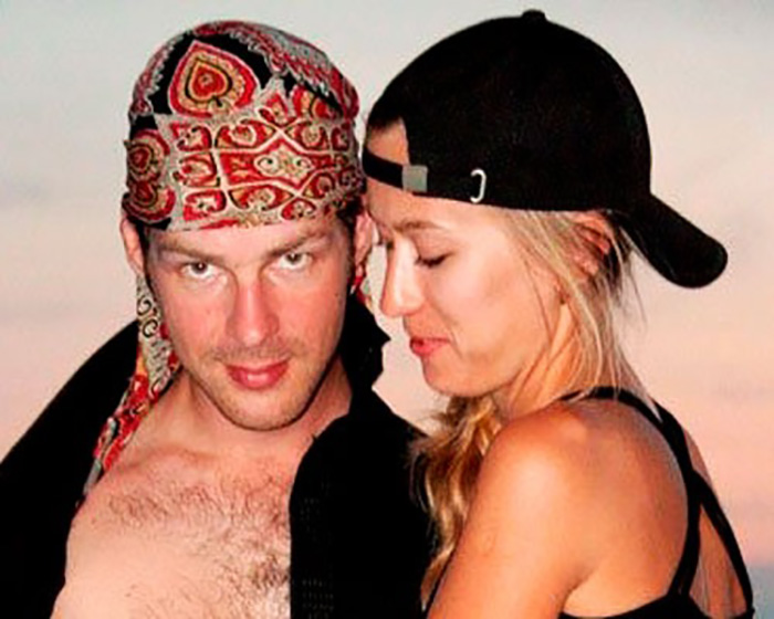 Михаил Колосов с женой.