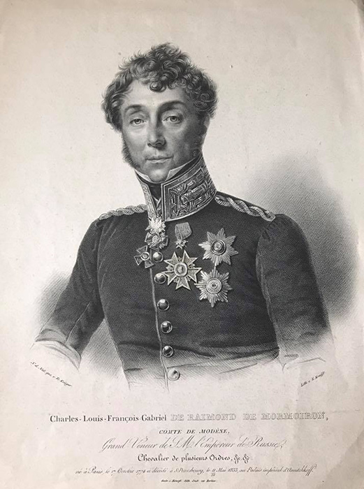 Гавриил Карлович граф де Раймон-Моден. Гавриил Карлович граф де Раймон-Моден.