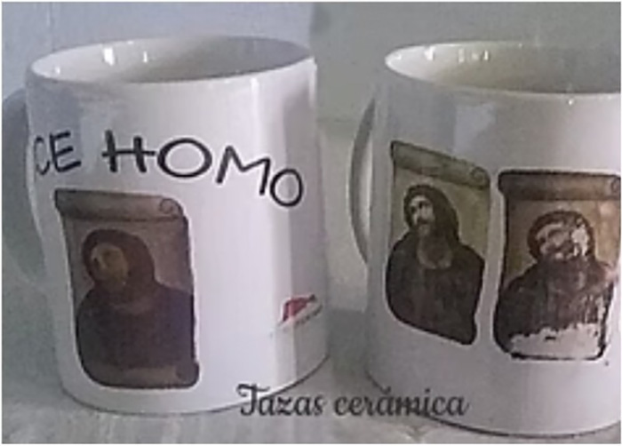 В честь «нового» Ecce Homo были выпущены различные сувениры.